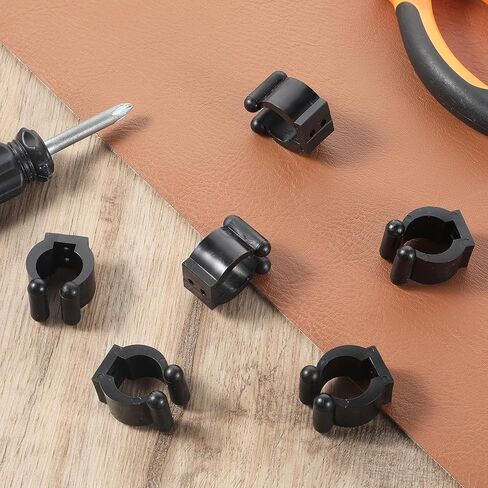 15Pcs Fishing Rod Clips Fishing Rod Holders for Wall-Pool Cue Holder Storage Rack Pool Stick Holder Wall Mount for Wall Garage Pool Cue Locating Storage Supplies in Saudi Arabia