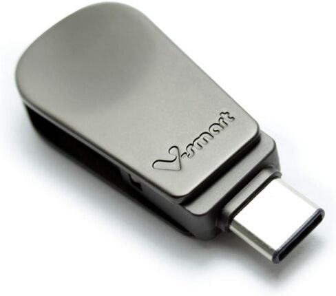 محرك فلاش TC-301 سعة 32 جيجابايت USB 3.0 من النوع C | 3 في 1 USB C، USB A، Micro USB| محرك أقراص فلاش OTG عالي السرعة للهواتف الذكية والأجهزة اللوحية وأجهزة MacBook الجديدة (32 جيجابايت، ذهبي شامبانيا) in Kuwait