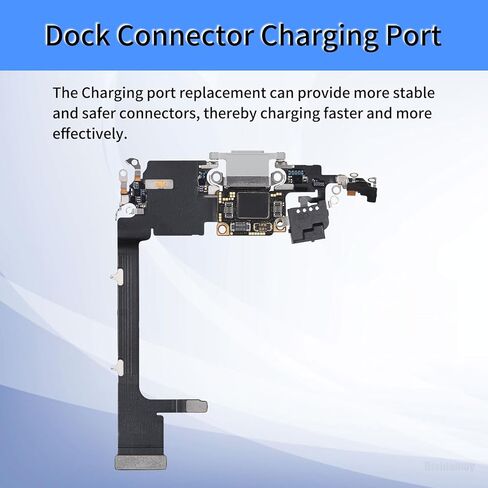 Dock Connector Charging Port Replacement for iPhone 11 Pro Repair Headphone Jack Flex Cable Fix USB Charge Microphone Cellular Antenna Assembly for 11Pro in Saudi Arabia