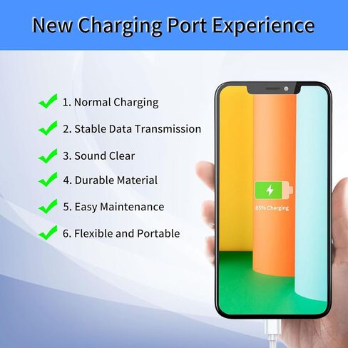 Dock Connector Charging Port Replacement for iPhone 11 Pro Repair Headphone Jack Flex Cable Fix USB Charge Microphone Cellular Antenna Assembly for 11Pro in Saudi Arabia