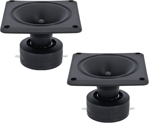110mm 150W 4-8ohm Square Horn Tweeter Stage Speakers Piezoelectric Ceramic Power Horn Speakers Tweeter Accessories in Saudi Arabia