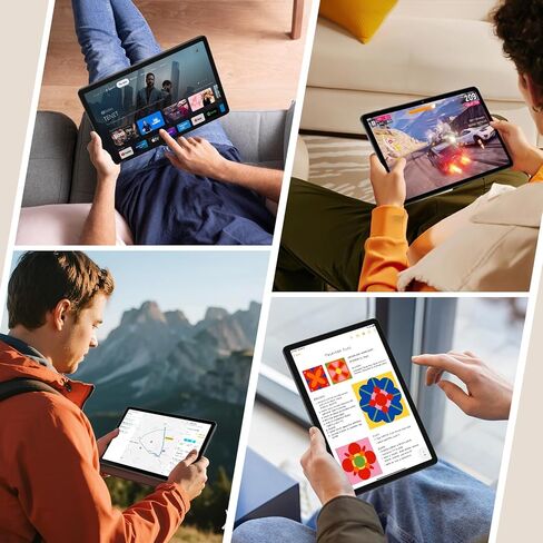 تابلت 11 بوصة، تابلت أندرويد 16 مع Gemini AI، ذاكرة وصول عشوائي 24 جيجابايت، 128 جيجابايت ذاكرة تخزين داخلية ثماني النواة، شاشة 90 هرتز، 8000 مللي أمبير في الساعة شحن سريع تابلت أندرويد للعمل والدراسة والألعاب (أقراص رمادية) in Kuwait