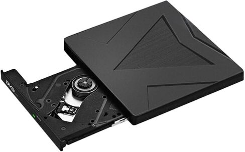محرك أقراص Toddmomy خارجي USB 3.0 Type-c DVD CD، ناسخ أقراص DVD خارجي محمول لأجهزة الكمبيوتر المحمول، محرك الأقراص الضوئية للتوصيل والتشغيل المتوافق مع Windows وأنظمة التشغيل الأخرى in Saudi Arabia