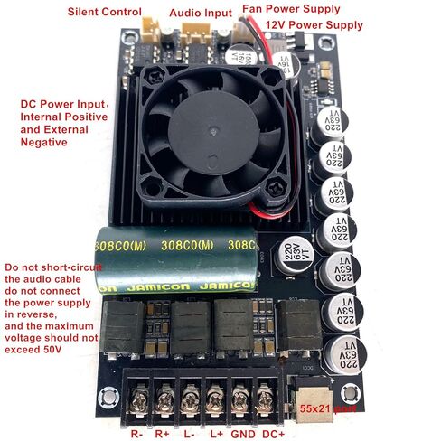 TPA3255 600W High-Power 300W X 2 Stereo Upgraded MAX Version Low Noise HiFi Digital Amplifier Board in Saudi Arabia