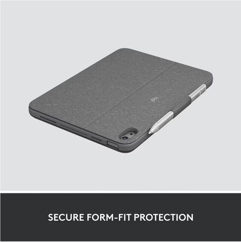 Logtech Combo Touch for iPad 10th Gen and A16 -Oxford-Gray in Saudi Arabia