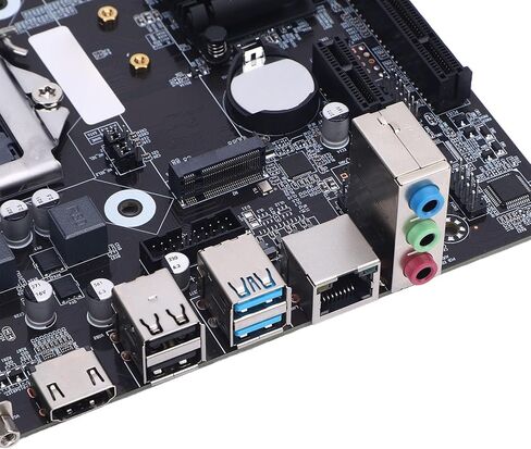 H81 Gaming Motherboard, LGA 1150 Socket, M.2 NVME NGFF Interface, DDR3 Memory Support, for i3 i5 i7 4th V3 Celeron G Series 22nm CPU in Saudi Arabia
