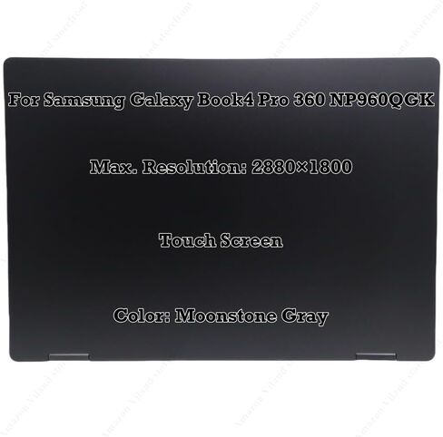 شاشة سامسونج جالاكسي Book4 Pro 360 NP960QGK WQXGA + 2880×1800 OLED LCD مقاس 16 بوصة، شاشة بديلة كاملة تعمل باللمس in Kuwait