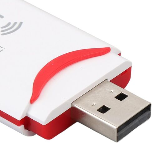 4G LTE USB Modem, Portable Wireless Mobile Hotspot 150Mbps with SIM Card Slot, for Europe Asia Oceania Africa in Saudi Arabia