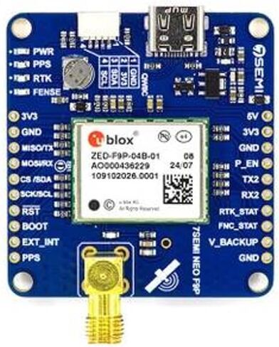 مودم GNSS RTK SMA للشبكات، ZED-F9P ثنائي النطاق، مودم مع منفذ إيثرنت واحد (CM-10139) in Kuwait