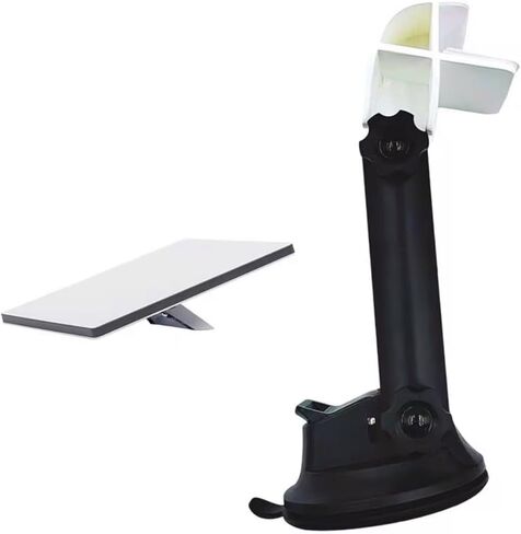Car Dashboard Tablet Mount, Adjustable Height, Wide Grip, Suction Cup Base in Saudi Arabia