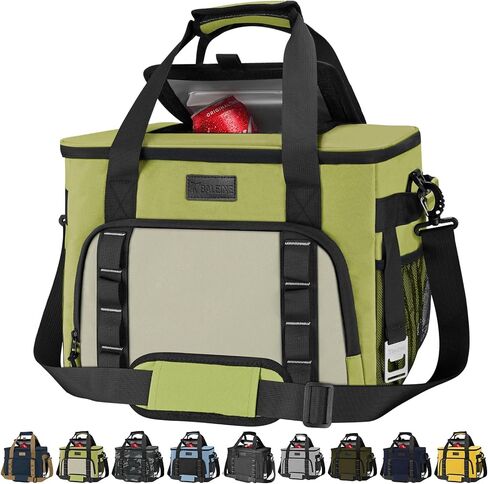BALEINE Extra Large Soft Cooler Bag, Portable Leakproof Cooler, 40/60 Cans Volume for Beach, Camping, Kayaking, Travel, and Road Trips in Saudi Arabia