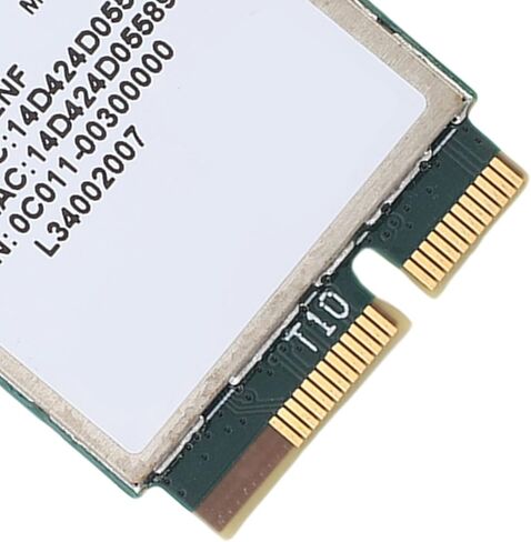 WiFi 6E Wireless Card, M.2 NGFF Triple Band 4200Mbps Laptop Desktop Network Card with Dual Antenna and BT5.2, for 10 11 Systems in Saudi Arabia