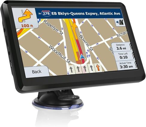 7-inch Car Navigation GPS ，GPS Navigation for Truck & RV & Car, Driver Alerts, Turn-by-Turn Directions, 2026 Map and Free Update Map in Saudi Arabia