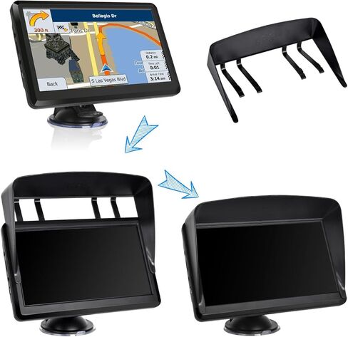 7-inch Car Navigation GPS ，GPS Navigation for Truck & RV & Car, Driver Alerts, Turn-by-Turn Directions, 2026 Map and Free Update Map in Saudi Arabia