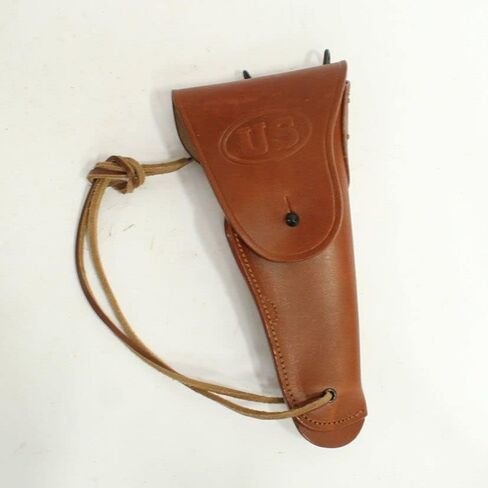 الحرب العالمية الثانية M1911 .45 الجلود الورك الحافظة الولايات المتحدة WW2 نمط M1916 .45 فائدة الحافظة لكولت M1911 وما شابه ذلك شبه السيارات in Kuwait