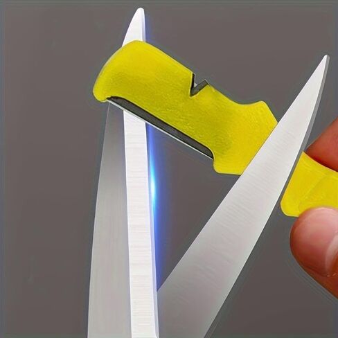 Ceramic Sharpener Tool, Portable Sharpening Tool for Hedge Shears Scissors Pruners, Handheld Sharpener for Outdoor Garden Tools in Saudi Arabia