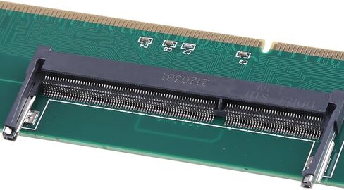 1 زوج Universals Ddr3 200pin So Dimm إلى 240pin Dimm محولات بطاقة الذاكرة لأجهزة الكمبيوتر المكتبية سهلة التركيب محول الكباش in Saudi Arabia