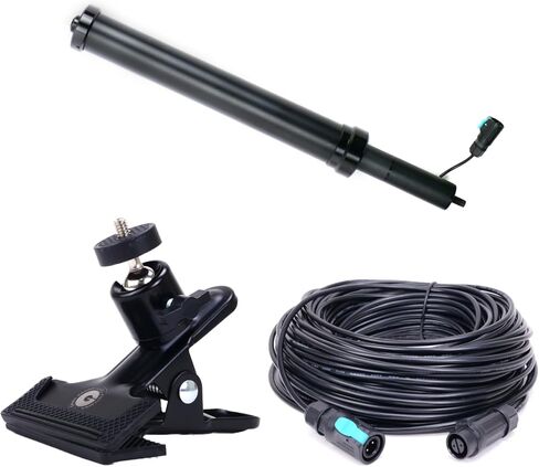 Gabil GRA-AT330TC Motorized HF Antenna Full Kit, 3/8-24 Threaded Mount, 3.5-50MHz Mobile Screwdriver System with 100FT IP68 Extension Cable and GRM-DDC1-1 Mount in Saudi Arabia