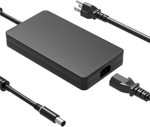 240W Charger Compatible with Dell Precision 7670 7680 7760 7750 7740 7780 7770 7560 7550 7730 7720 7710 7540 7520 7510 7530 3280 3260 3240 m6600 m6700 m6800 Laptop (Compatible 180W 150W 130W) in Saudi Arabia