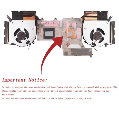 Cooling Heatsink Fan Compatible with Legion Pro 5 16IRX8 82WK Replacement 5H40S20807 5H40S20808 in Saudi Arabia