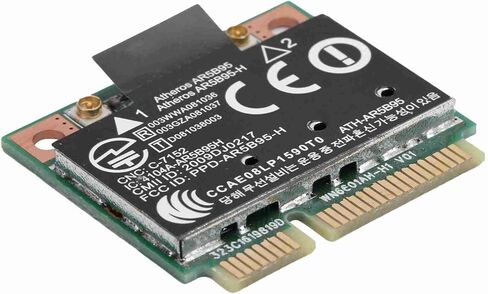 بطاقة الشبكة اللاسلكية SUNGOOYUE، محول PCIe WiFi 802.11b g n 150Mbps 2.4 جيجا هرتز لأجهزة الكمبيوتر المحمولة، مع مجموعة شرائح Atheros AR9285 in Saudi Arabia