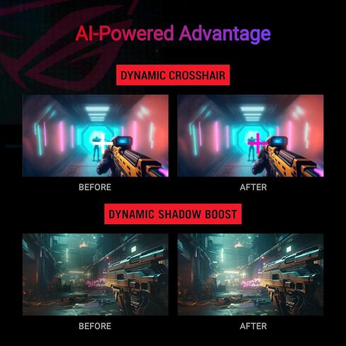 ASUS ROG Strix IPS 27" Dual Mode Gaming Monitor (XG27UCSR) ― Dual Mode (4K 160Hz or FHD 324Hz), 0.03ms, Fast IPS, ELMB Sync, Smart Pixel Technology, HDR, DisplayWidget, 3yr Warranty in Saudi Arabia