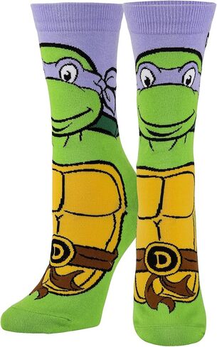 أود سوكس، نيكلوديون TMNT سلاحف النينجا، رسوم متحركة من التسعينيات، جوارب ممتعة in Kuwait