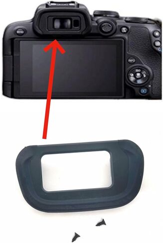 Lightweight Eyecup Eyepiece Soft Silicon Long Extended Camera Eye Cup Viewfinder for R10 DSLR Camera Accessories Outdoor Photography Eyepiece in Saudi Arabia