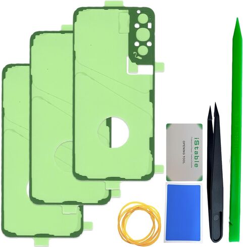 Back Cover Adhesive Tape Compatible with Samsung Galaxy S22 Ultra Rear Battery Door Housing Replacement Sticker Strips SM-S908B/DS (3 Pack) in Saudi Arabia