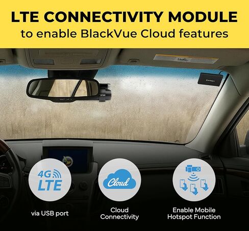 BlackVue DR970X-1CH Plus II 64GB Dash Cam – 4K UHD Front Dashcam with STARVIS 2, HDR, Fast Boot, USB-C, Video Playback via Wi-Fi, Cloud Remote Access, Smart Parking Mode in Saudi Arabia