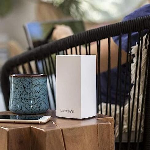 Linksys VLP0102 Velop Dual Band Intelligent Mesh Wi-Fi System (AC2400) White, 2-Pack (Renewed) in Saudi Arabia