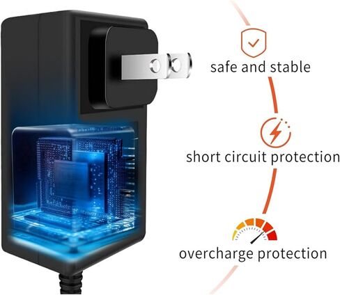 12.6V Charger for Aiper Scuba SE (ONLY)/ Surfer S1/ Surfer M1, L1 Robotic Pool Cleaner 10.8V Battery Automatic Cordless Pool Cleaner Power Supply Cord Adapter in Saudi Arabia