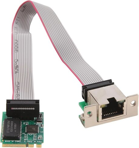 M.2 A+E Key 2.5G Ethernet LAN Card RTL8125B Industrial Control Network Card M.2 Gigabit Ethernet Network Card Easy Install in Saudi Arabia