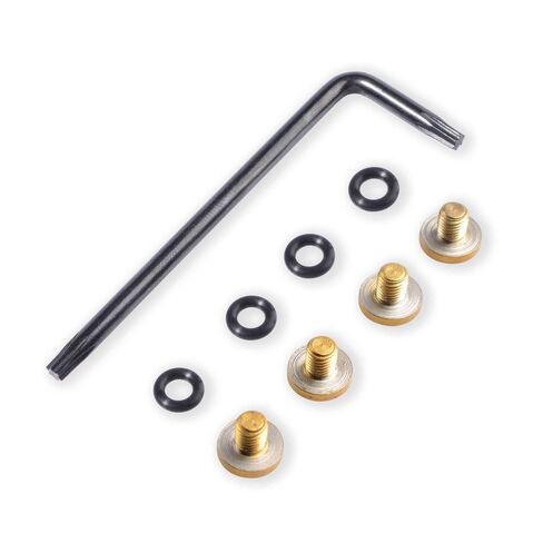 Cool Hand Customized Screws for Sig P238 P938 Grips, 4 Stainless Steel Screws, 4 O Rings, T10 Torx Key, Gold, CHS-4-G in Saudi Arabia