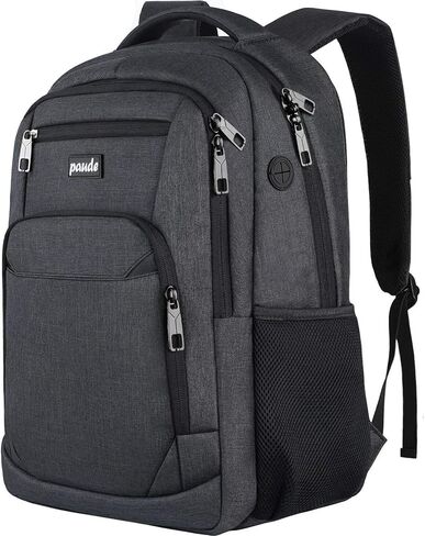 Paude Backpack for Men and Women,School Backpack for Teens,15.6 inch Laptop Backpack with USB Charging port for Business College Travel in Saudi Arabia