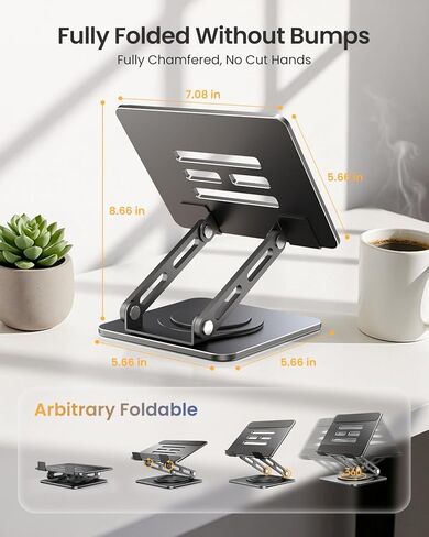 LOXP Swivel Tablet Stand and Vertical Laptop Stand in Saudi Arabia