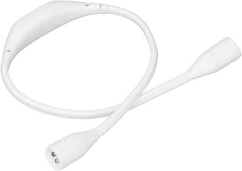 360° Flexible Neck Light USB Rechargeable Soft Lighting Dimmable LED Neck Lamp for Repairing Reading with Safe Charging Lightweight and Durable, Reading Lamp Suitable for Running (White) in Saudi Arabia
