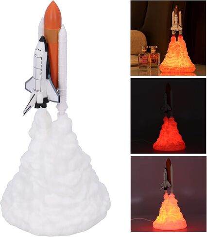 Stylish Shape 3 Dimensional Printing LED Lamp USB Light, PLA Material, 1W Power, 2000 Hours Service Life, Perfect for Living Room Supplies, for in Saudi Arabia
