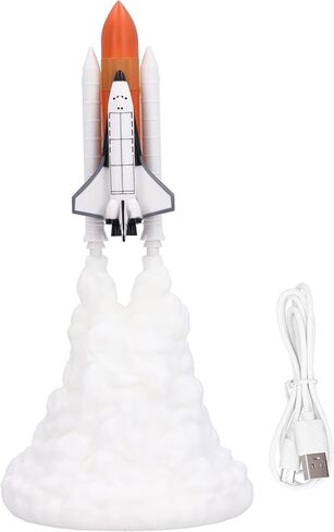 Stylish Shape 3 Dimensional Printing LED Lamp USB Light, PLA Material, 1W Power, 2000 Hours Service Life, Perfect for Living Room Supplies, for in Saudi Arabia