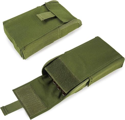 Shotgun Shell Pouch, GUGULUZA Molle Shot Shell Holder 12G / 20G Shotshell Pouch, 25 Rounds Ammo Reload Bag in Saudi Arabia
