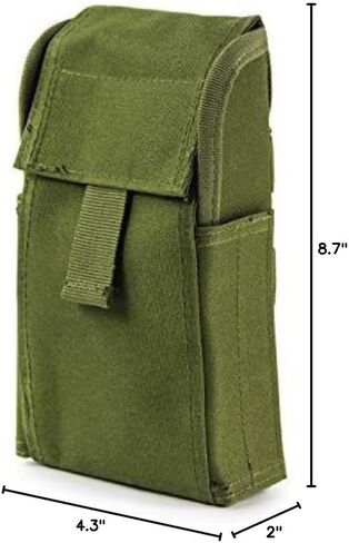 حقيبة شل البندقية، GUGULUZA Molle Shot Shell حامل 12G / 20G Shotshell Pouch، حقيبة إعادة تحميل الذخيرة 25 طلقة in Kuwait