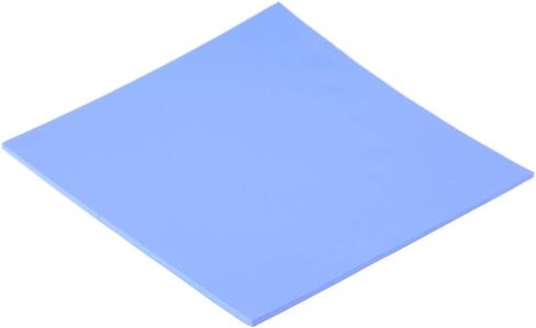 وسادة حرارية لوحدة المعالجة المركزية 100 × 100 × 2 مم، وحدة تبريد تبريد من السيليكون الموصل لأجهزة الكمبيوتر المحمول // GPU/SSD دبوس تثبيت على الكمبيوتر وحدة المعالجة المركزية، مشعاع تبريد الذاكرة، تبديد حرارة القرص الصلب، دفع مروحة الحرارة in Kuwait