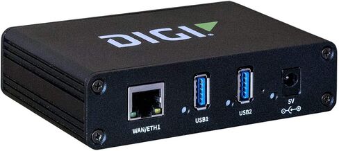 DIGI AW02-G300 محول إيثرنت إلى USB، في أي مكان USB 2 Plus؛ منافذ USB 3.1 مزدوجة من الجيل الأول، وإيثرنت فردي 10M/100M/1G، 5VDC in Saudi Arabia