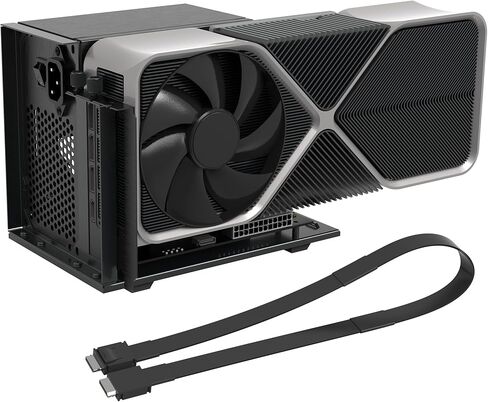 PCIe 4.0 x4 64Gbps eGPU Dock with 19.7in SFF-8611 OCuLink Cable, OCuLink SFF-8612 8311 to PCIe x16 External GPU Dock for Laptop & Mini PC, External gpu Enclosure Supports External Graphics Card in Saudi Arabia