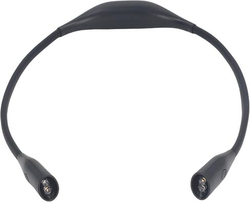 Luocute LED Neck Light, Rechargeable USB Reading Light with 3 Brightness Levels, Eye Caring Neck Lamp for Reading in Bed Studying Camping Emergency in Saudi Arabia