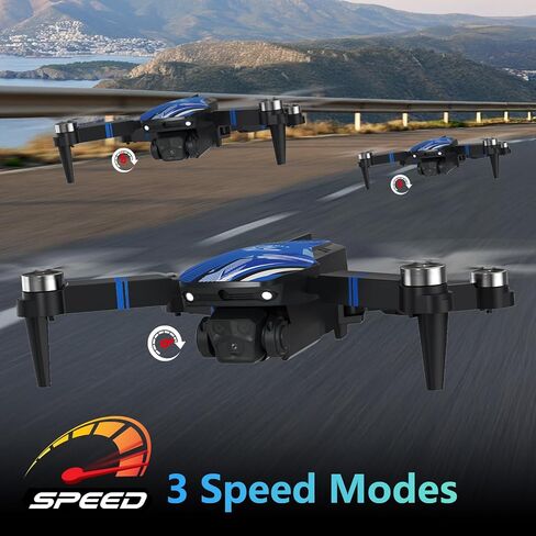 TTROARDS Drone with 4k Camera for Adults, Drone with LCD Screen 2.8 Inch, 32G SD Card, Professional Brushless Motor 270° Obstacle Avoidance, Foldable Remote Control Mini Quadcopter for Beginners in Saudi Arabia