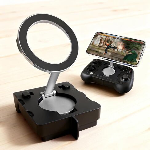 Uonekamo Mobile Clip for GameSir X4 Aileron Controller,Adjustable Phone Mount Holder for Android, Split Design with Travel Case, Compatible with Diablo Immortal, Fortnite, Minecraft & More in Saudi Arabia