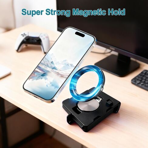 Uonekamo Mobile Clip for GameSir X4 Aileron Controller,Adjustable Phone Mount Holder for Android, Split Design with Travel Case, Compatible with Diablo Immortal, Fortnite, Minecraft & More in Saudi Arabia