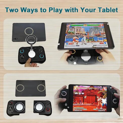 Uonekamo Mobile Clip for GameSir X4 Aileron Controller,Adjustable Phone Mount Holder for Android, Split Design with Travel Case, Compatible with Diablo Immortal, Fortnite, Minecraft & More in Saudi Arabia
