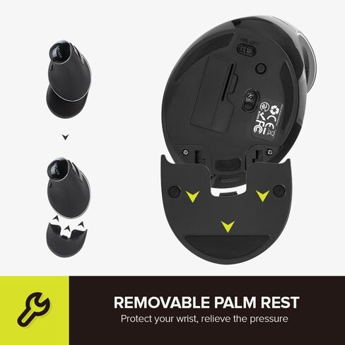 DELUX Full Size Ergonomic Split Keyboard and Wireless Vertical Mouse Combo, GM909 Wireless Split Keyboard and M618PLUS Vertical Mouse for Large Hands (GM909-M618PLUS) in Saudi Arabia
